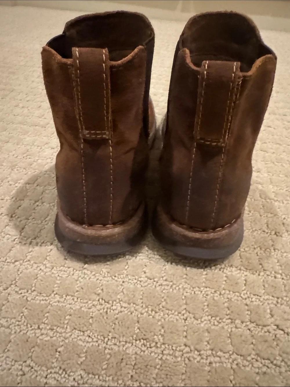 Born brown suede